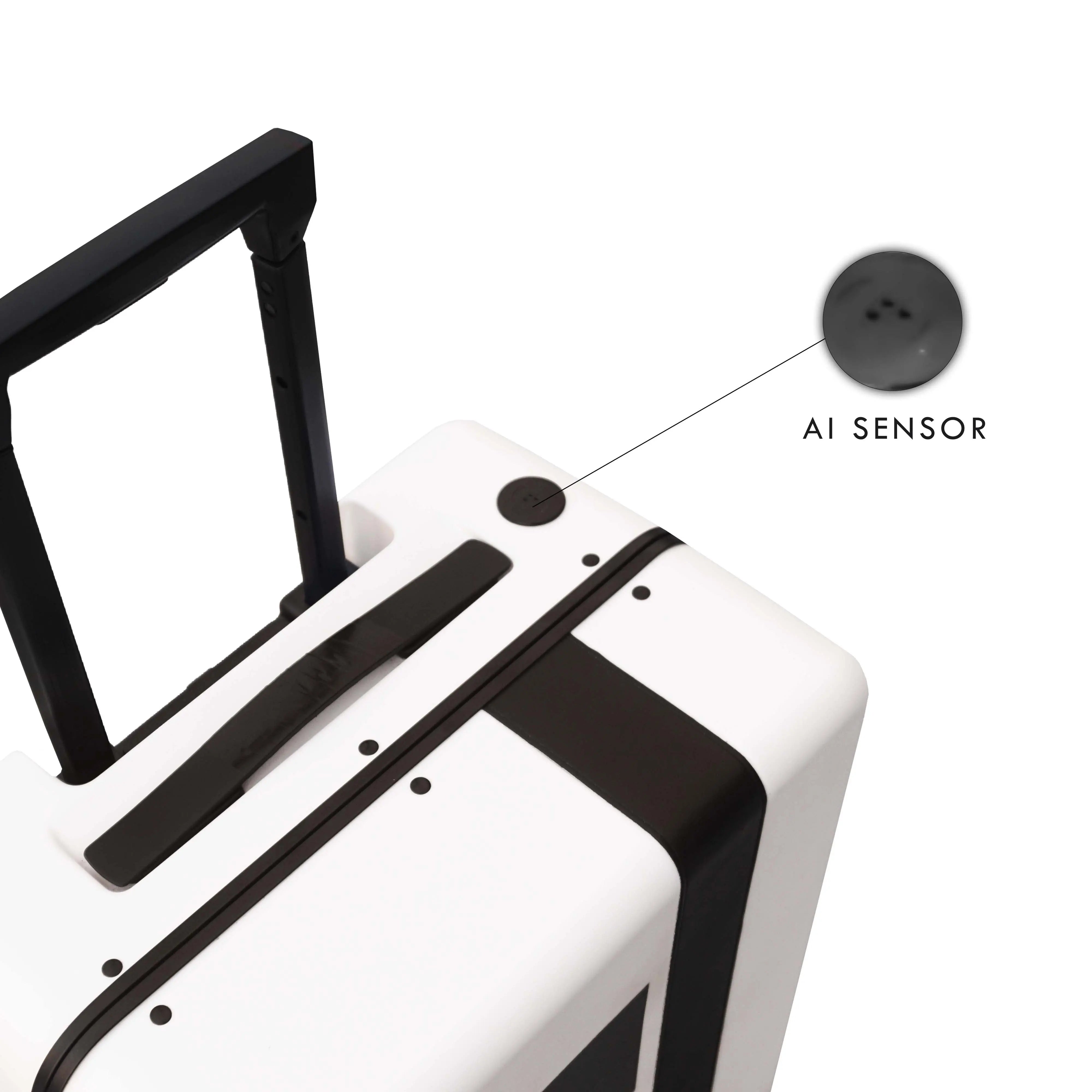 Follow me Smart AI luggage (White) Arista